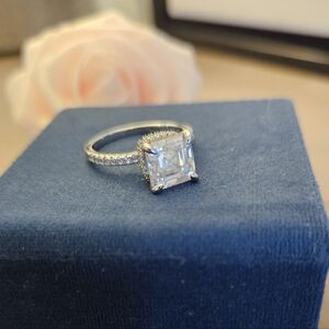 Moissainte Double Halo Ring